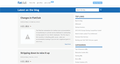Desktop Screenshot of blog.flat-club.com