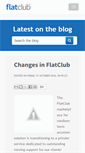 Mobile Screenshot of blog.flat-club.com